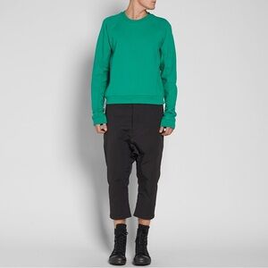 Haider Ackerman Crewneck Green Sweater Size Small